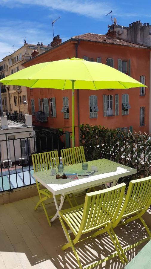 F2 Terrasse, Moderne, Hyper Centre, Clim, Ascenseur- Dubouchage Leilighet Nice Eksteriør bilde