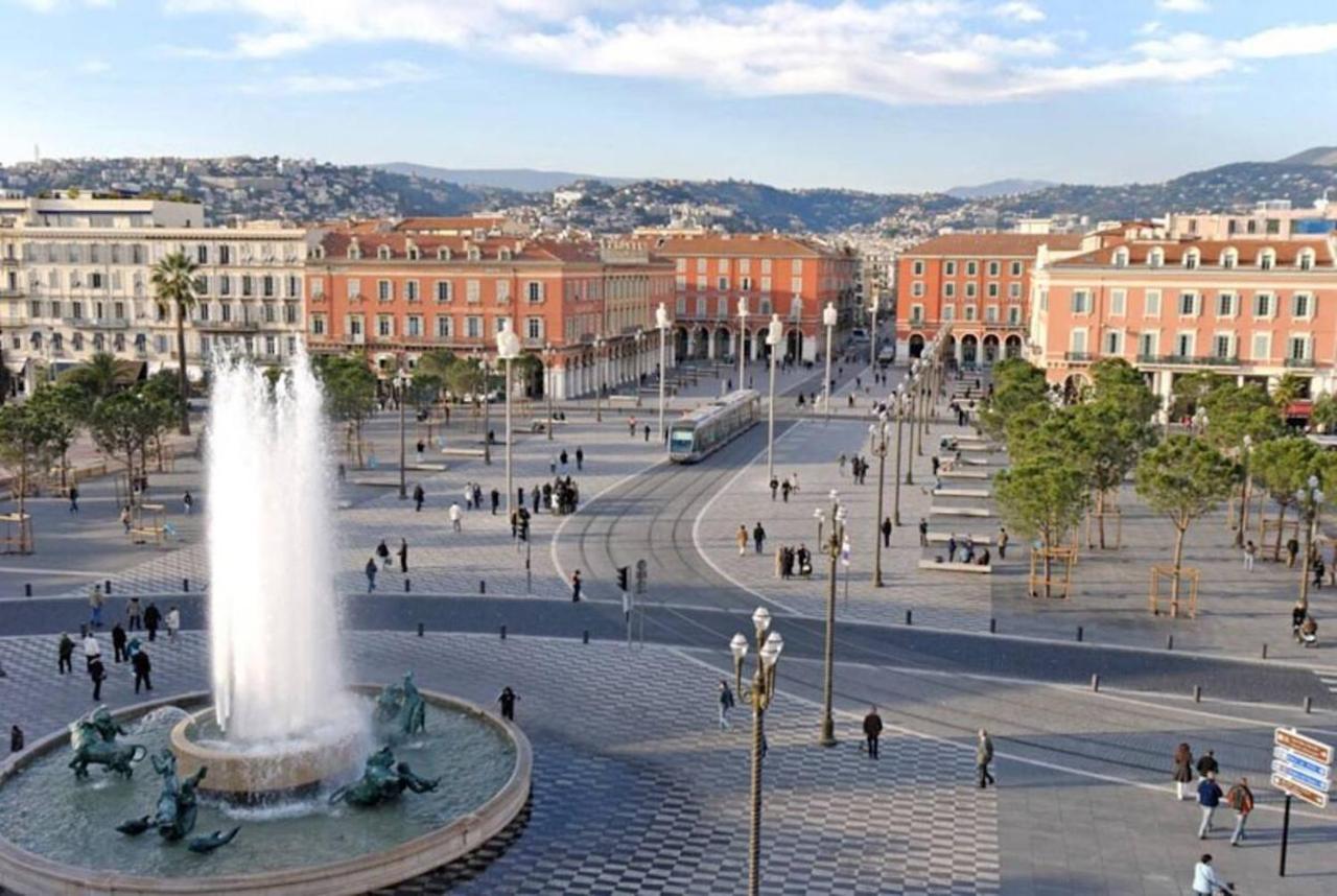 F2 Terrasse, Moderne, Hyper Centre, Clim, Ascenseur- Dubouchage Leilighet Nice Eksteriør bilde