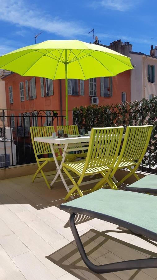F2 Terrasse, Moderne, Hyper Centre, Clim, Ascenseur- Dubouchage Leilighet Nice Eksteriør bilde